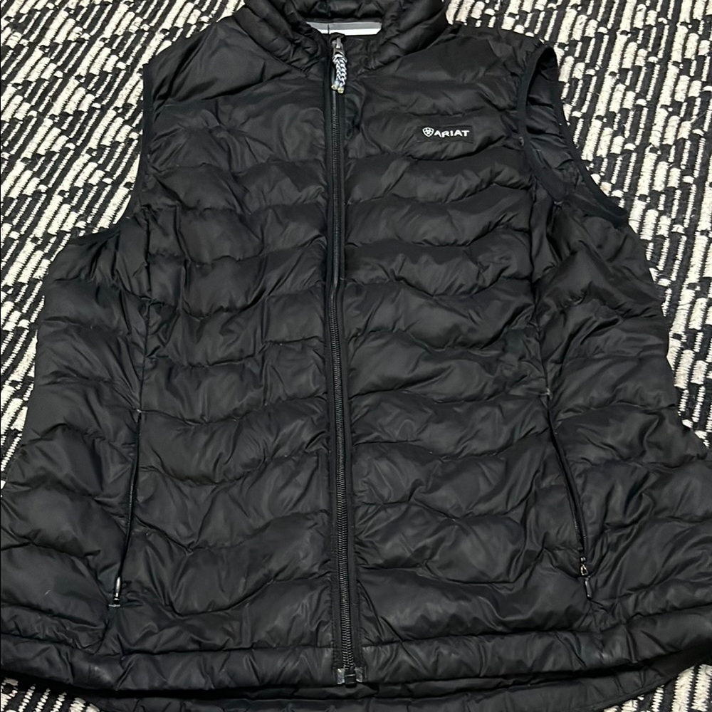 Ariat Quilted Black Vest